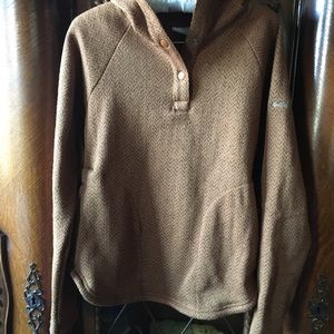 Columbia Fleece hooded pullover